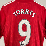 Shop 2010/12 LIVERPOOL TORRES #9 HOME SHIRT (M) ADIDAS, classic football shirts, vintage football shirts & retro soccer jerseys at Cult Kits