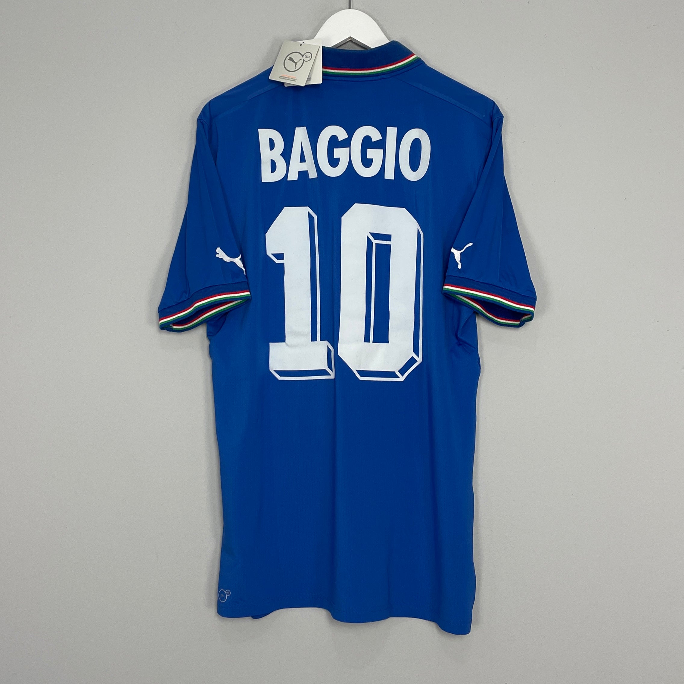 Shop 2012/13 ITALY BAGGIO #10 *BNWT* ANNIVERSARY HOME SHIRT (XL) PUMA, classic football shirts, vintage football shirts & retro soccer jerseys at Cult Kits