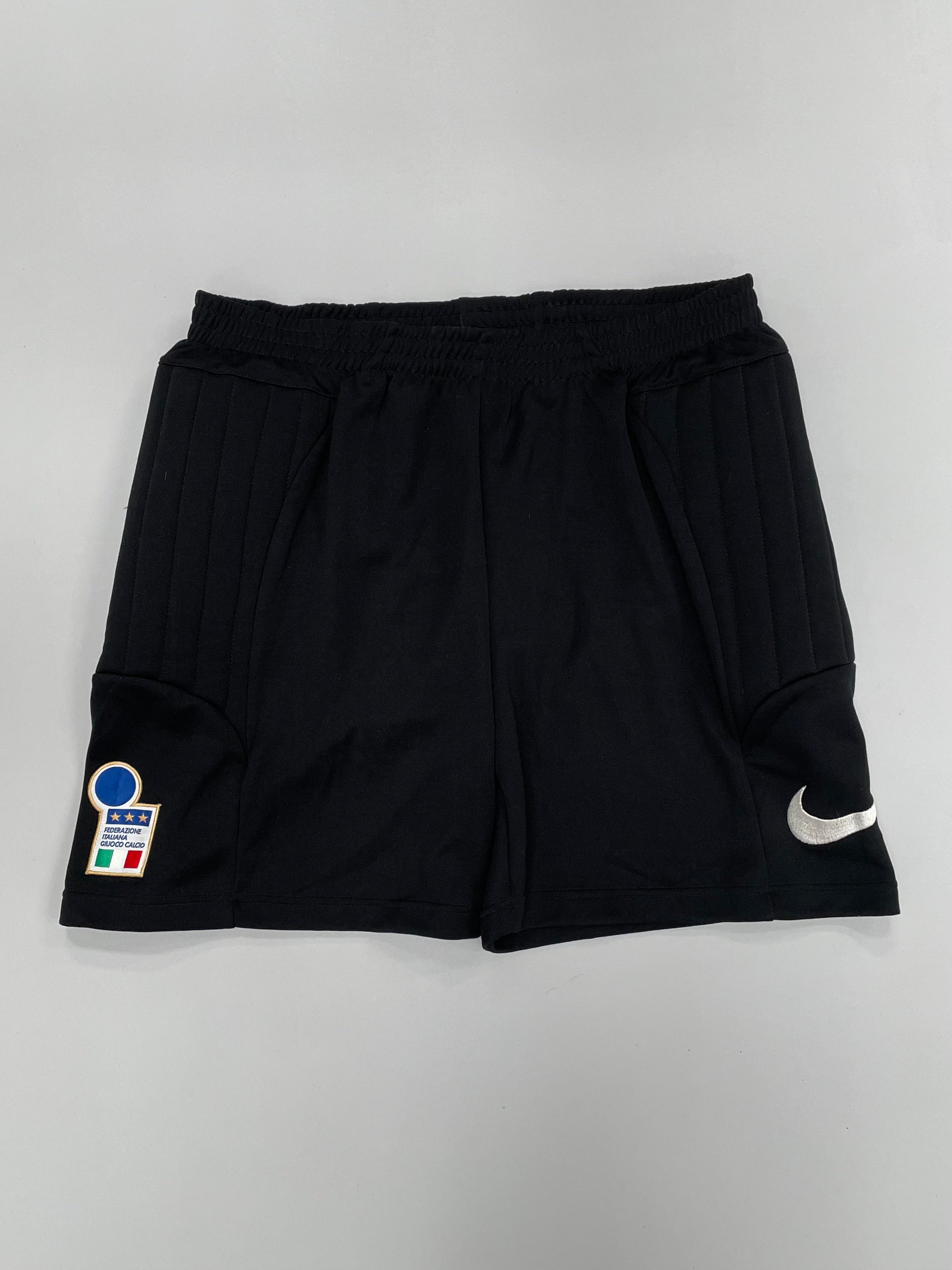 Shop 1998 ITALY GK SHORTS (M) NIKE, classic football shirts, vintage football shirts & retro soccer jerseys at Cult Kits