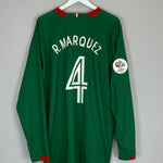 Shop 2006/07 MEXICO R.MARQUEZ #4 L/S HOME SHIRT (XXL) NIKE, classic football shirts, vintage football shirts & retro soccer jerseys at Cult Kits