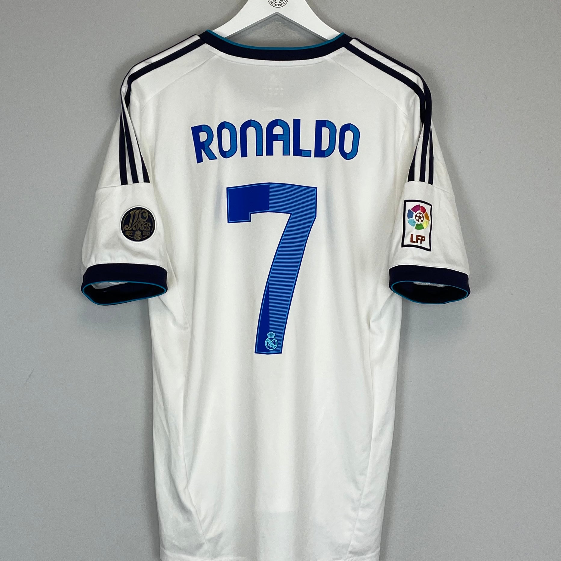 Shop 2012/13 REAL MADRID RONALDO #7 HOME SHIRT (L) ADIDAS, classic football shirts, vintage football shirts & retro soccer jerseys at Cult Kits