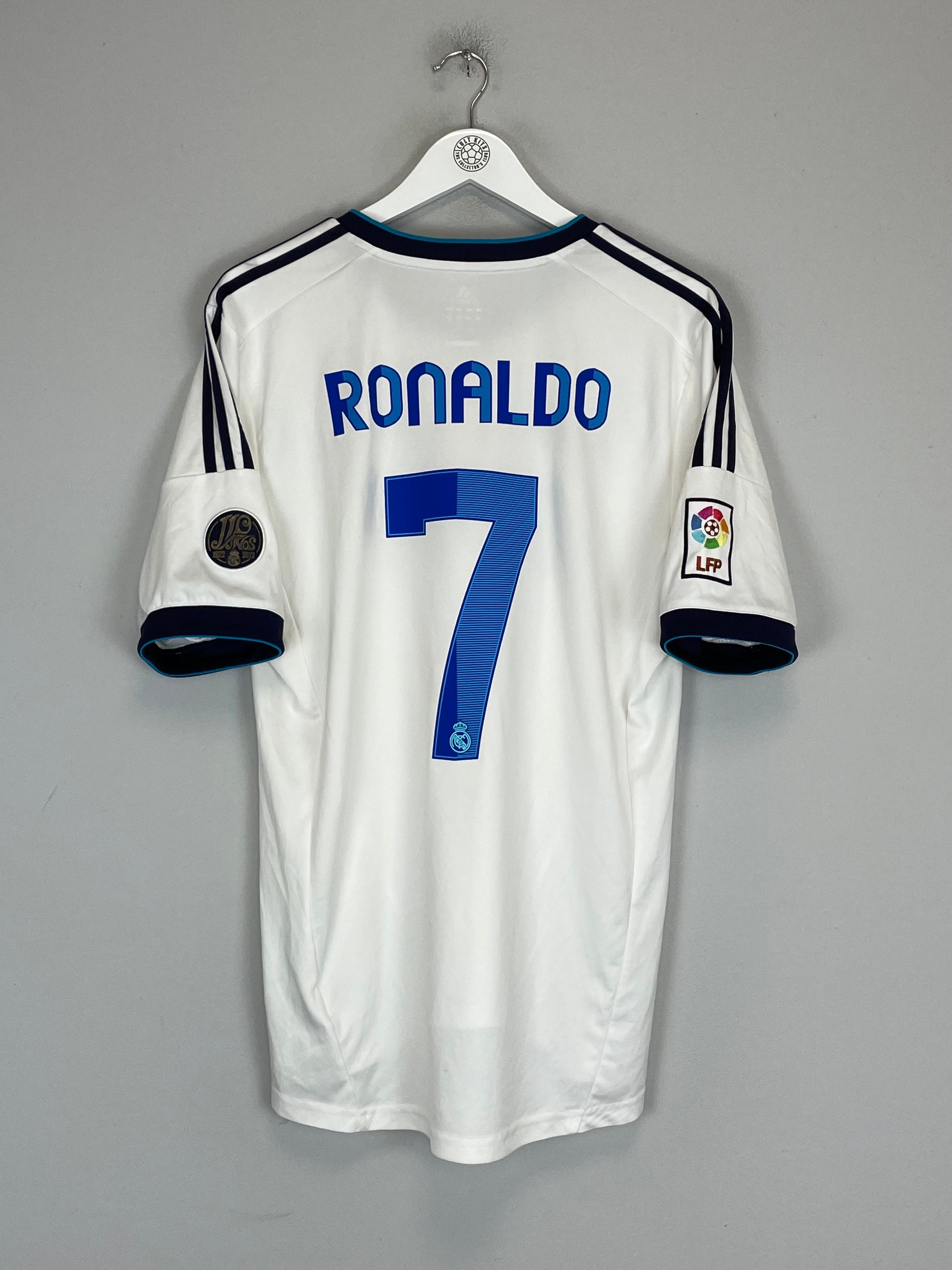 Shop 2012/13 REAL MADRID RONALDO #7 HOME SHIRT (L) ADIDAS, classic football shirts, vintage football shirts & retro soccer jerseys at Cult Kits