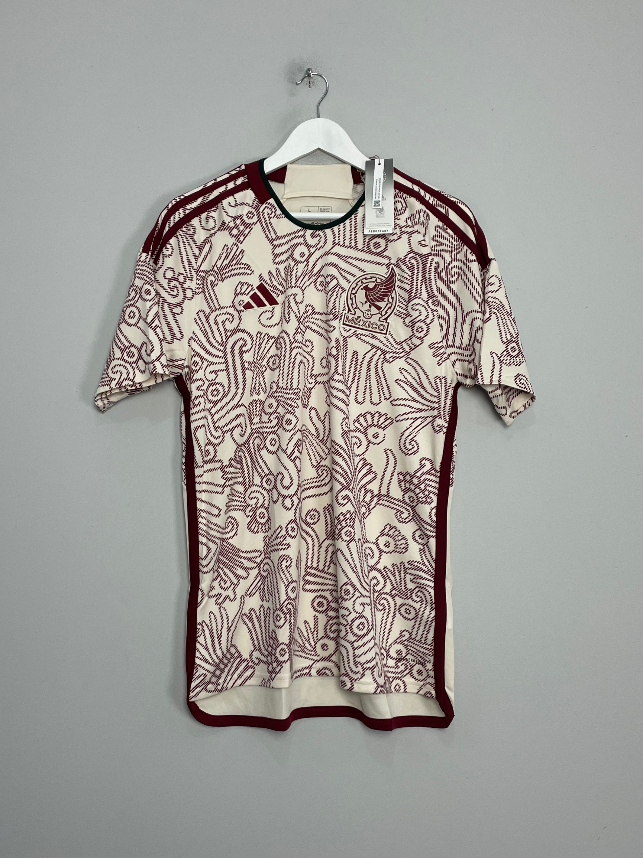 Shop 2022/23 MEXICO *BNWT* AWAY SHIRT (L) ADIDAS, classic football shirts, vintage football shirts & retro soccer jerseys at Cult Kits