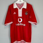 Shop 2003/05 BENFICA FEHER #29 *CENTENARY* HOME SHIRT (XL) ADIDAS, classic football shirts, vintage football shirts & retro soccer jerseys at Cult Kits