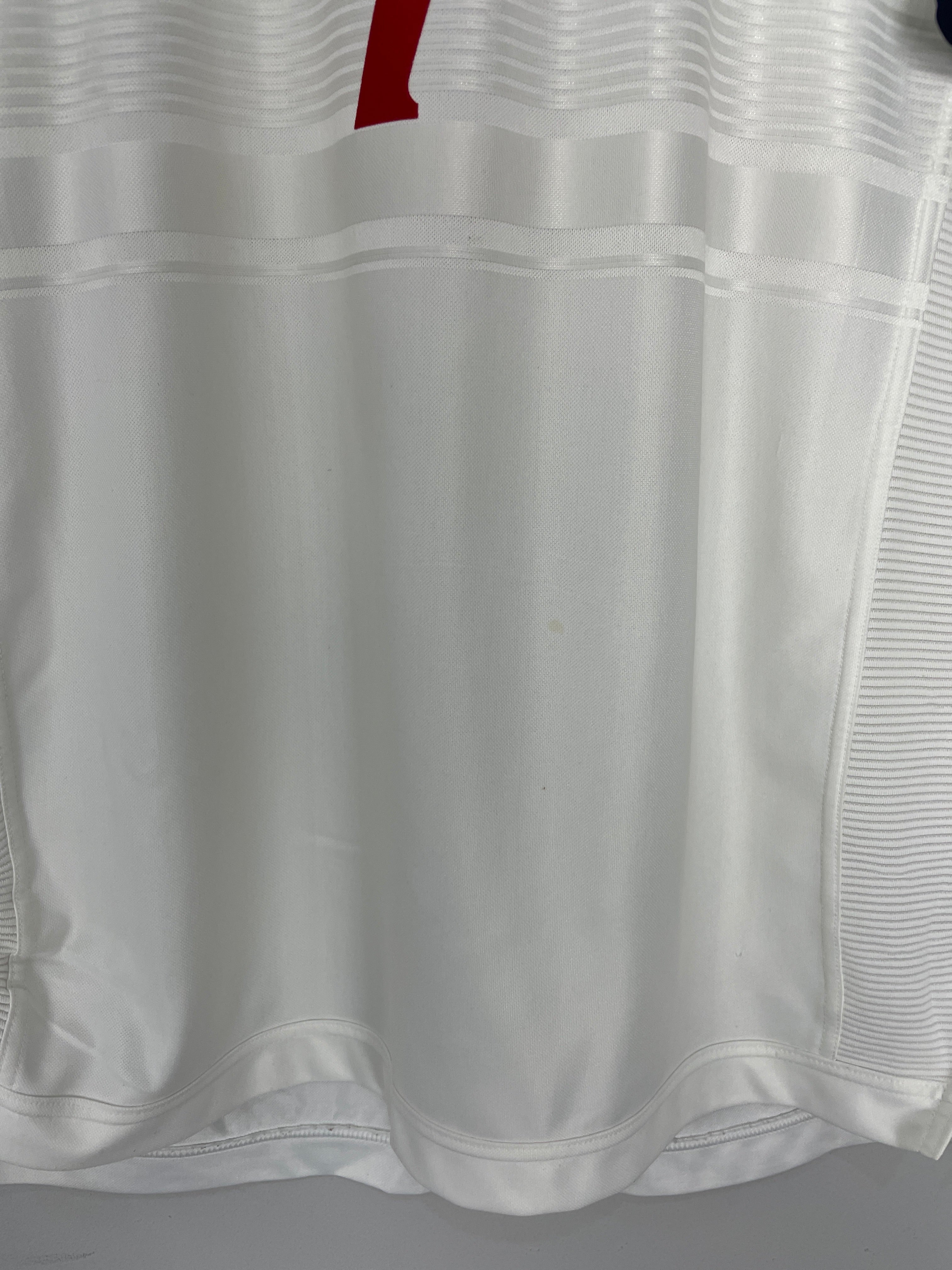 Shop 1999/01 ENGLAND BECKHAM #7 HOME SHIRT (XL) UMBRO, classic football shirts, vintage football shirts & retro soccer jerseys at Cult Kits