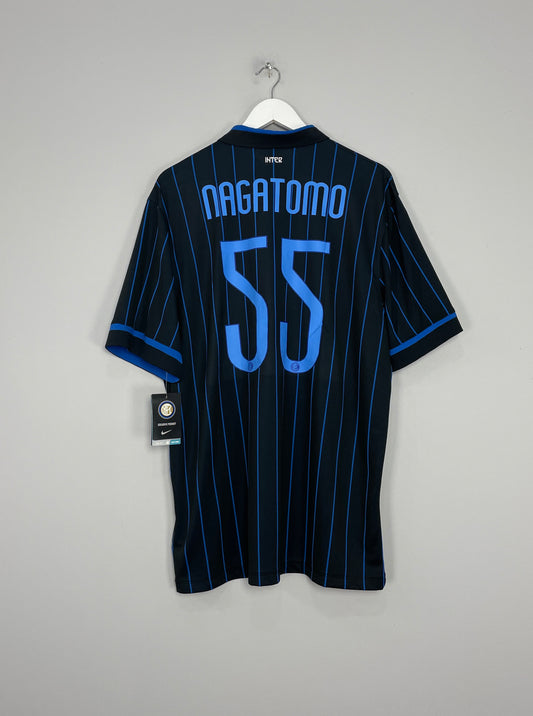 Image of the Inter Milan Nagatomo shirt from the 2014/15 season