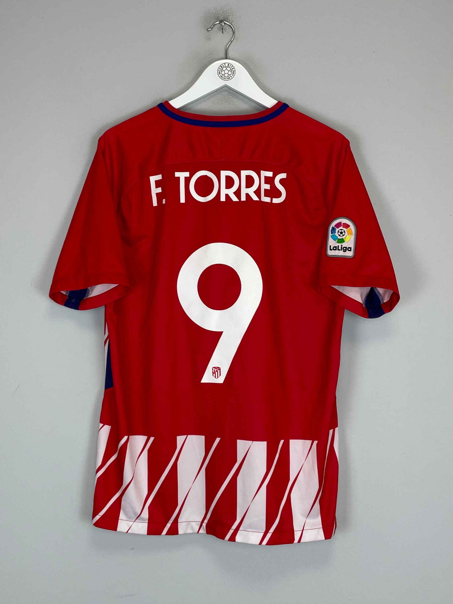 Shop 2017/18 ATLETICO MADRID TORRES #9 HOME SHIRT (L) NIKE, classic football shirts, vintage football shirts & retro soccer jerseys at Cult Kits