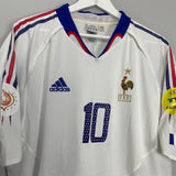 2004/06 FRANCE ZIDANE #10 AWAY SHIRT (XL) ADIDAS