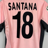 2004/05 PALERMO SANTANA #18 *MATCH ISSUE* HOME SHIRT (M) LOTTO