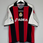 Shop 2001/02 DEPORTIVO LA CORUNA D.TRISTAN #9 AWAY SHIRT (XL) JOMA, classic football shirts, vintage football shirts & retro soccer jerseys at Cult Kits