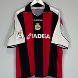 Shop 2001/02 DEPORTIVO LA CORUNA D.TRISTAN #9 AWAY SHIRT (XL) JOMA, classic football shirts, vintage football shirts & retro soccer jerseys at Cult Kits