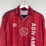 Shop 1994 AJAX TRAINING SHIRT (XL) UMBRO, classic football shirts, vintage football shirts & retro soccer jerseys at Cult Kits