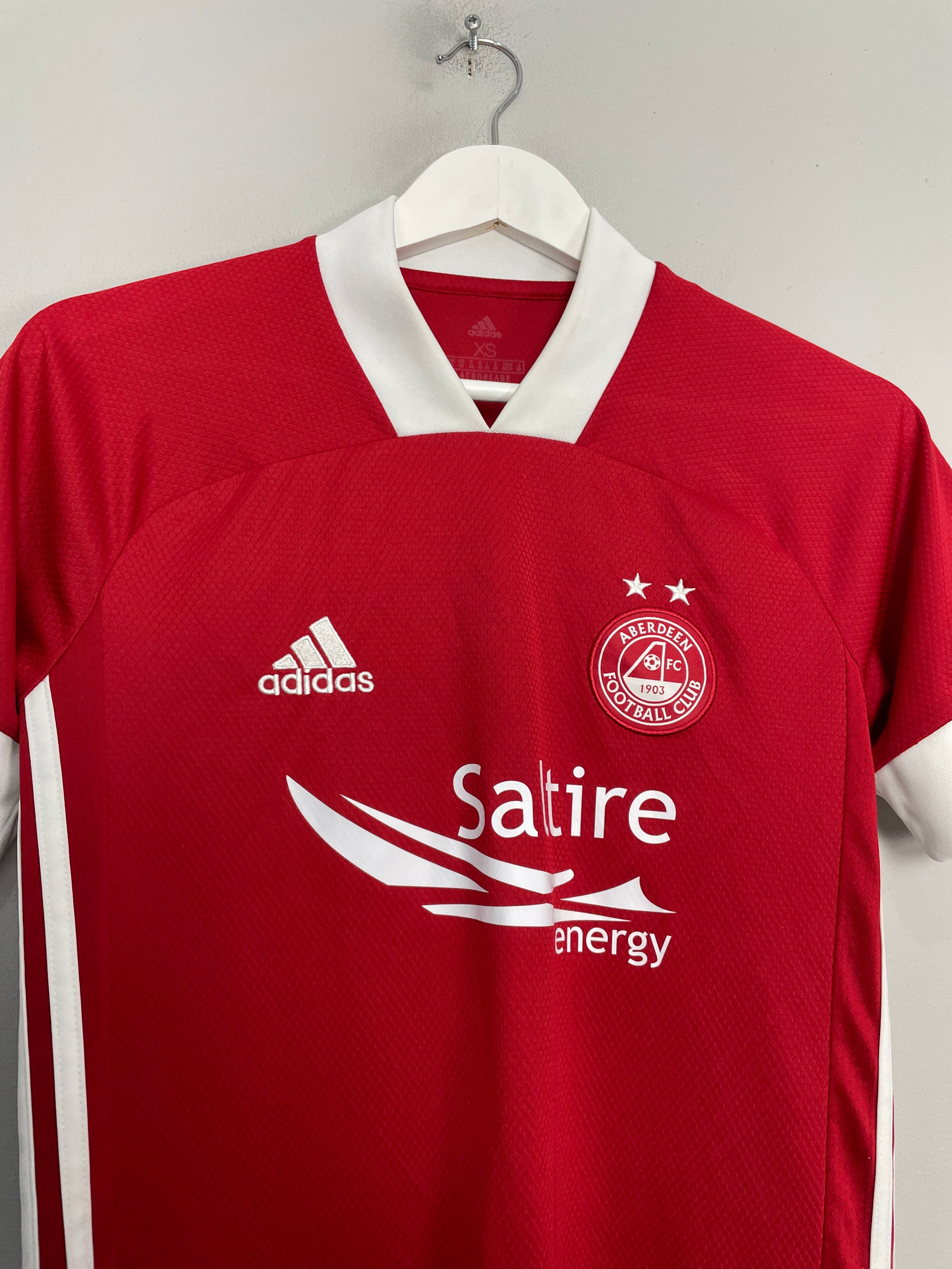 Shop 2020/21 ABERDEEN HOME SHIRT (XS) ADIDAS, classic football shirts, vintage football shirts & retro soccer jerseys at Cult Kits
