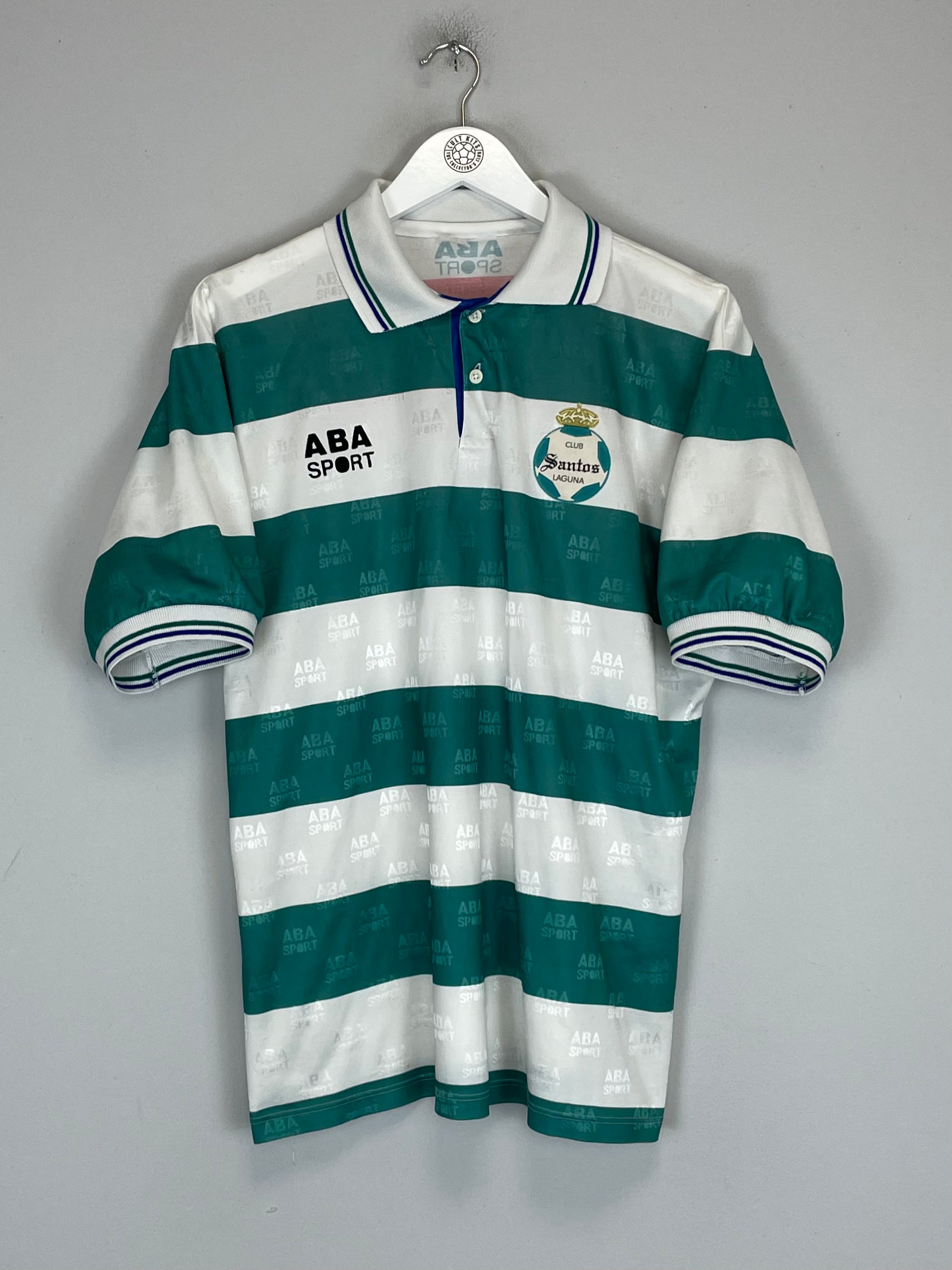 Shop 1998 SANTOS LAGUNA HOME SHIRT (M) ABA SPORT, classic football shirts, vintage football shirts & retro soccer jerseys at Cult Kits