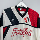 Shop 1992/93 ATLAS #13 AWAY SHIRT (M) PAJARITO SPORT, classic football shirts, vintage football shirts & retro soccer jerseys at Cult Kits