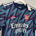 Shop 2021/22 ARSENAL SAKA #7 *BNWT* PLAYER ISSUE THIRD SHIRT (S) ADIDAS, classic football shirts, vintage football shirts & retro soccer jerseys at Cult Kits