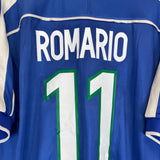 1998/00 BRAZIL ROMARIO #11 AWAY SHIRT (XL) NIKE