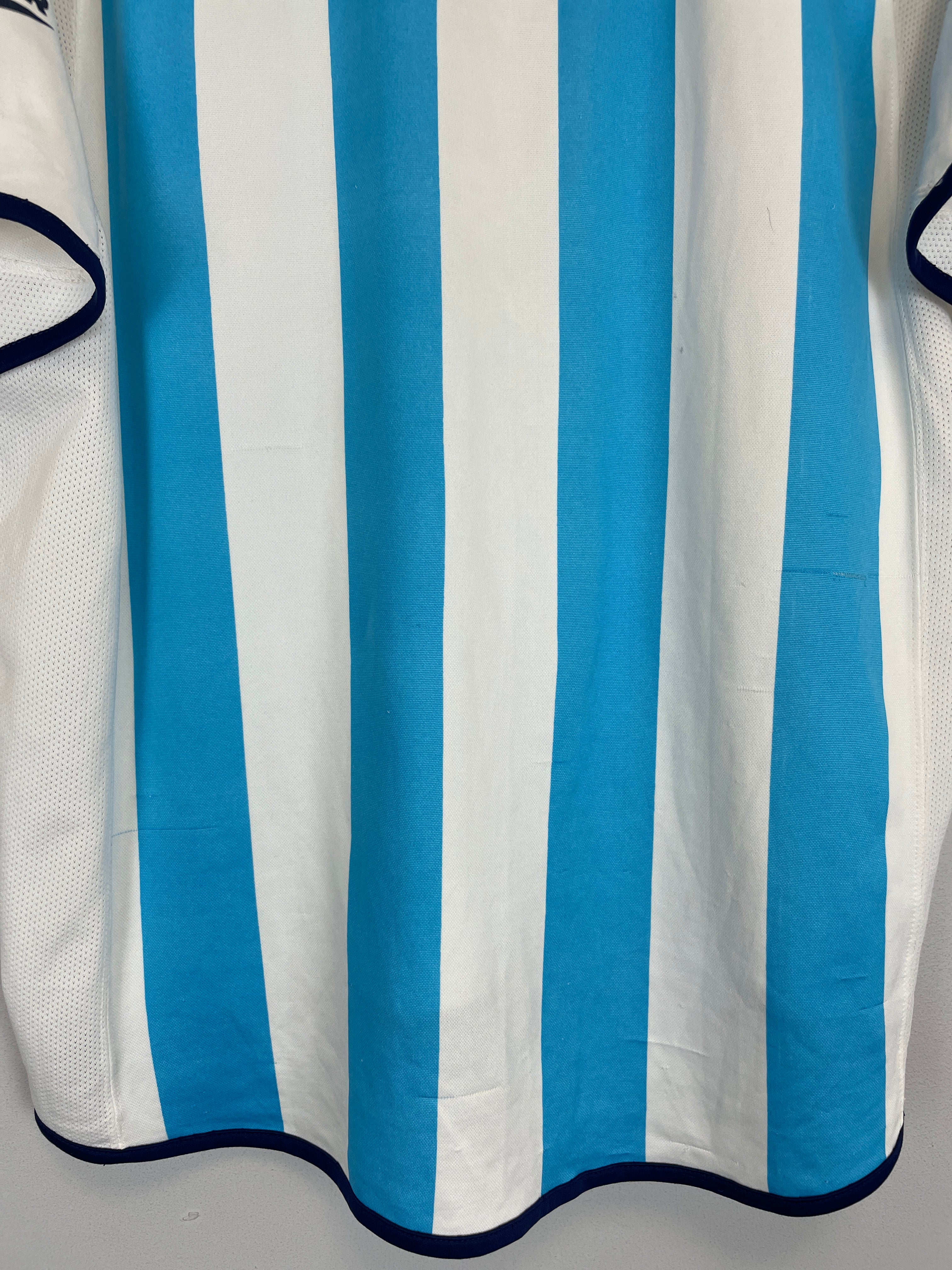Shop 2002 RACING CLUB HOME SHIRT (XL) TOPPER, classic football shirts, vintage football shirts & retro soccer jerseys at Cult Kits