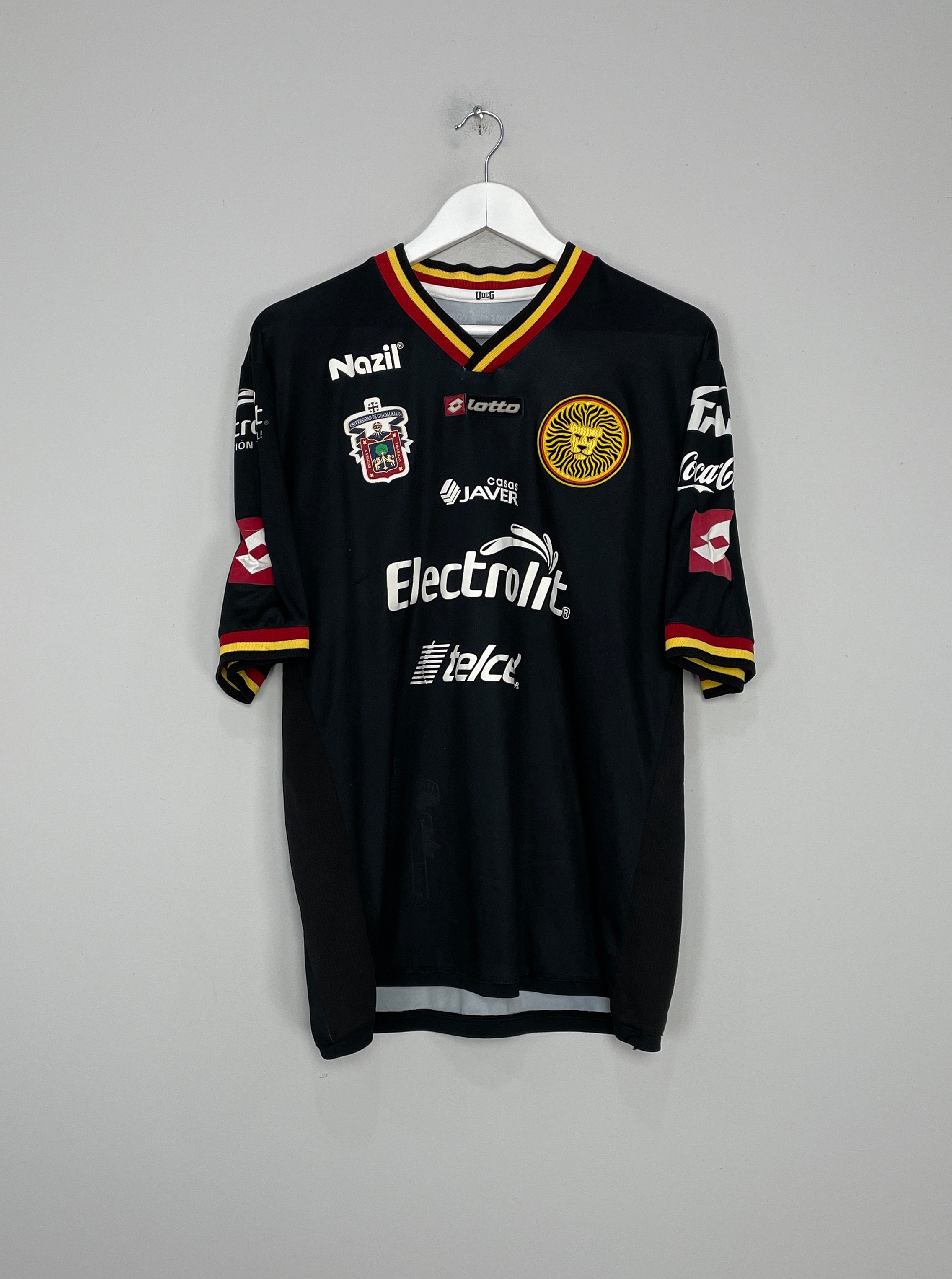 Shop 2014/15 LEONES NEGROS AWAY SHIRT (XL) LOTTO, classic football shirts, vintage football shirts & retro soccer jerseys at Cult Kits