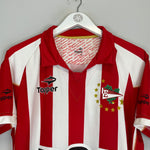 Shop 2009/10 ESTUDIANTES NUNEZ #18 HOME SHIRT (M) TOPPER, classic football shirts, vintage football shirts & retro soccer jerseys at Cult Kits