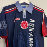 Shop 1997/98 AJAX LAUDRUP #11 AWAY SHIRT (L) UMBRO, classic football shirts, vintage football shirts & retro soccer jerseys at Cult Kits