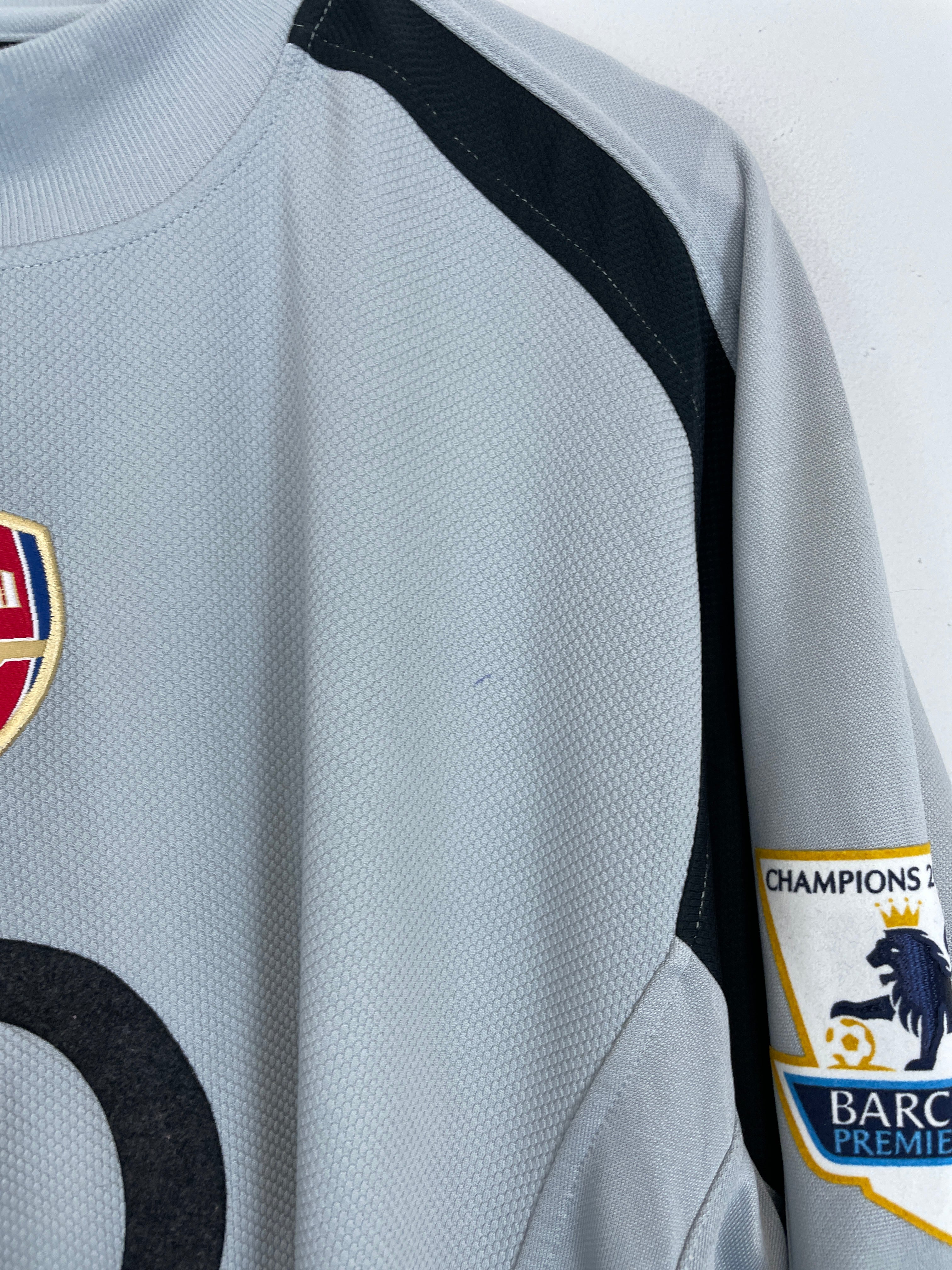 Shop 2004/05 ARSENAL LEHMANN #1 GK SHIRT (XXL) NIKE, classic football shirts, vintage football shirts & retro soccer jerseys at Cult Kits