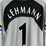 Shop 2004/05 ARSENAL LEHMANN #1 GK SHIRT (XXL) NIKE, classic football shirts, vintage football shirts & retro soccer jerseys at Cult Kits