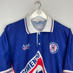 Shop 1997 CRUZ AZUL HOME SHIRT (L) AZUL SPORT, classic football shirts, vintage football shirts & retro soccer jerseys at Cult Kits
