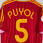 Shop 2006/08 SPAIN PUYOL #5 HOME SHIRT (L) ADIDAS, classic football shirts, vintage football shirts & retro soccer jerseys at Cult Kits