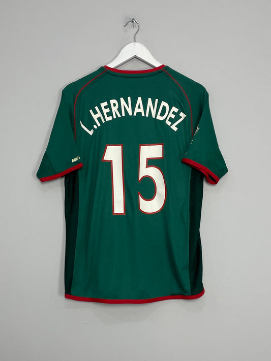 Image of the Mexico Hernandez shirt from the 2002/03 season