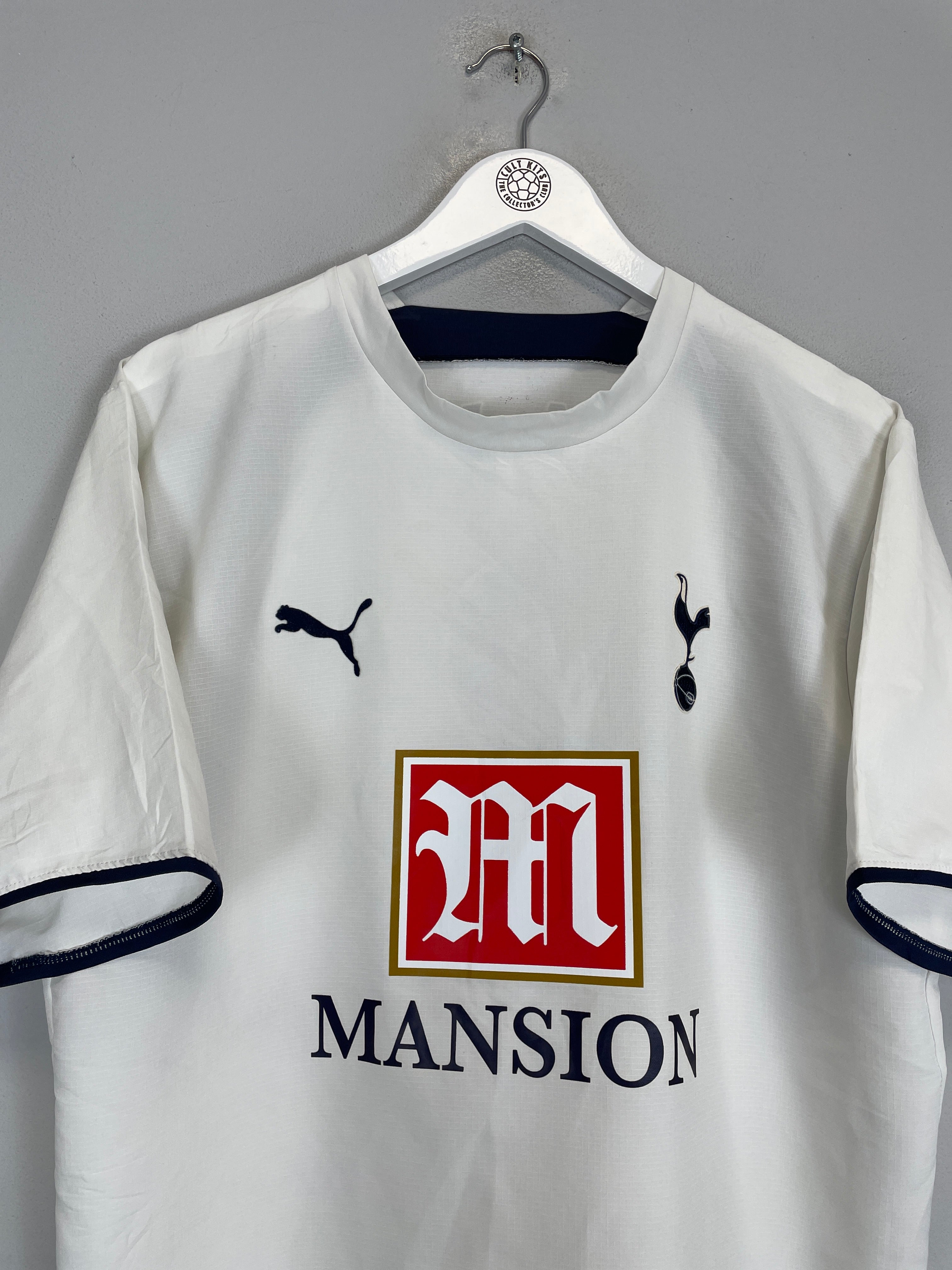 Shop 2006/07 TOTTENHAM BALE #3 HOME SHIRT (L) PUMA, classic football shirts, vintage football shirts & retro soccer jerseys at Cult Kits
