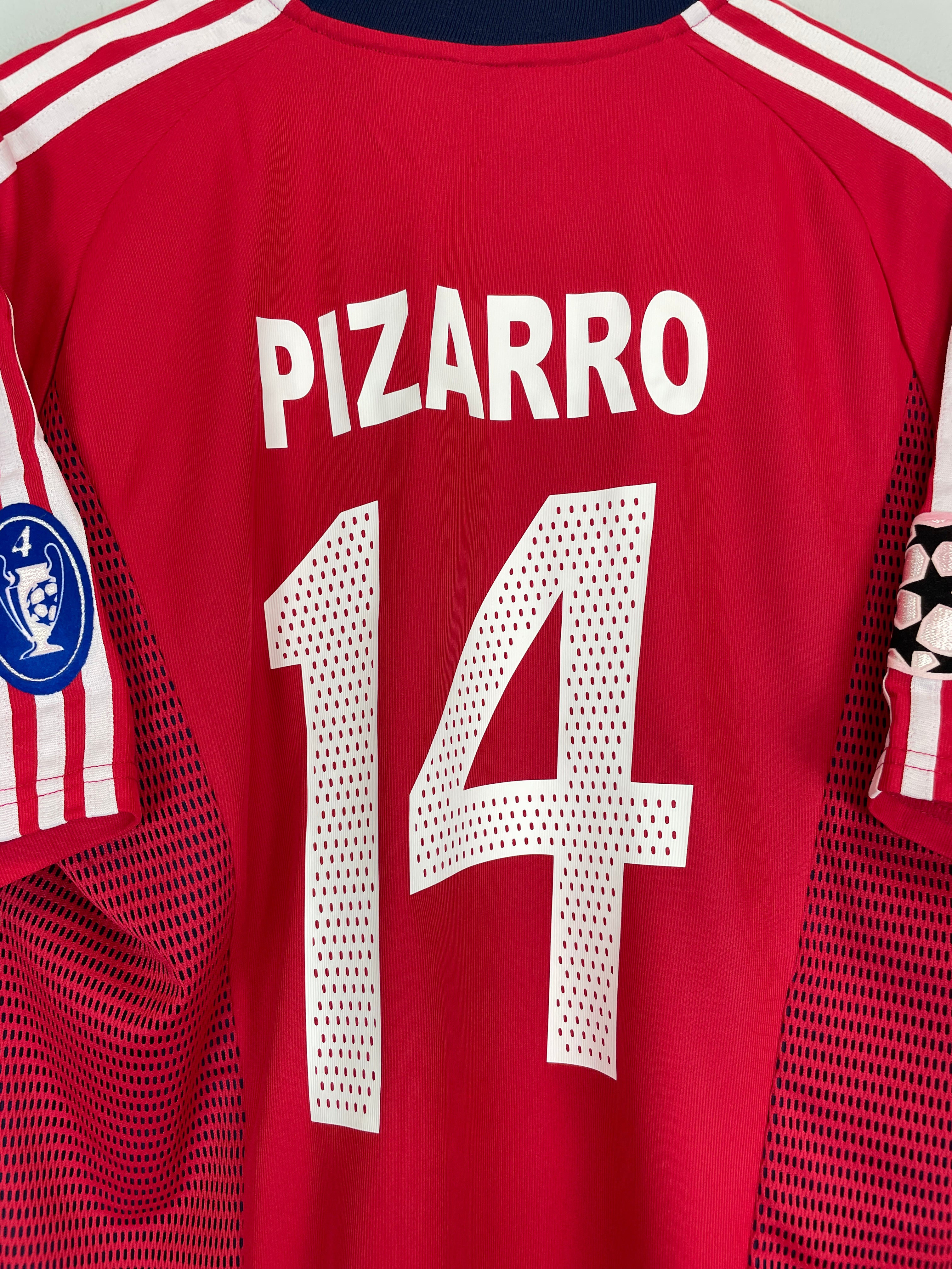 Shop 2002/03 BAYERN MUNICH PIZZARO #12 *BNWT* C/L HOME SHIRT (L) ADIDAS, classic football shirts, vintage football shirts & retro soccer jerseys at Cult Kits