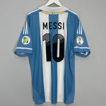 Shop 2011/12 ARGENTINA MESSI #10 HOME SHIRT (XL) ADIDAS, classic football shirts, vintage football shirts & retro soccer jerseys at Cult Kits