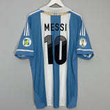 Shop 2011/12 ARGENTINA MESSI #10 HOME SHIRT (XL) ADIDAS, classic football shirts, vintage football shirts & retro soccer jerseys at Cult Kits