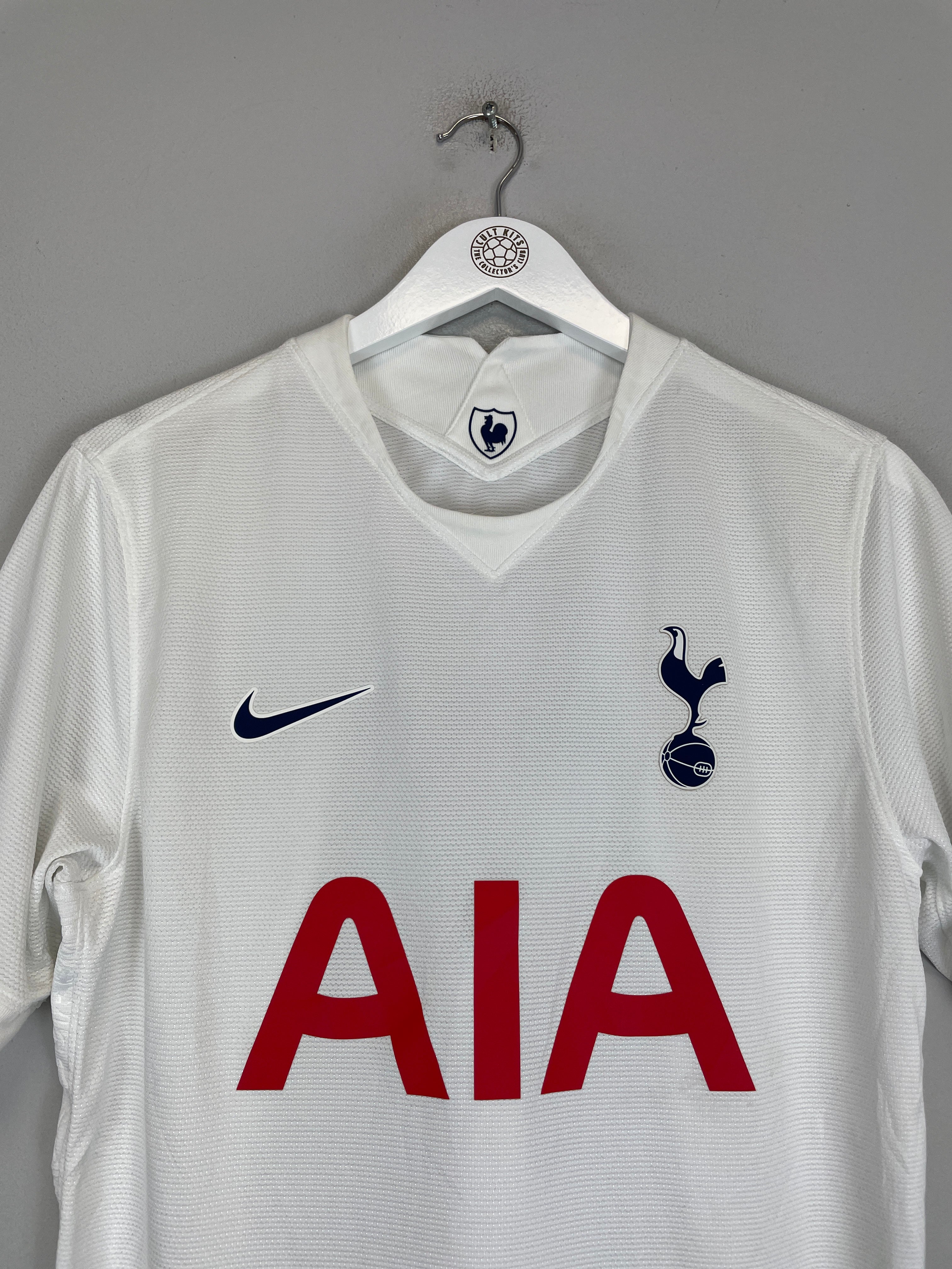 Shop 2021/22 TOTTENHAM SON #7 HOME SHIRT (M) NIKE, classic football shirts, vintage football shirts & retro soccer jerseys at Cult Kits