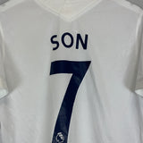 Shop 2021/22 TOTTENHAM SON #7 HOME SHIRT (M) NIKE, classic football shirts, vintage football shirts & retro soccer jerseys at Cult Kits