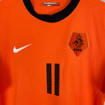 Shop 2010/11 NETHERLANDS ROBBEN #11 HOME SHIRT (L) NIKE, classic football shirts, vintage football shirts & retro soccer jerseys at Cult Kits