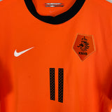 Shop 2010/11 NETHERLANDS ROBBEN #11 HOME SHIRT (L) NIKE, classic football shirts, vintage football shirts & retro soccer jerseys at Cult Kits