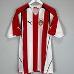 Shop 2005/06 OLYMPIAKOS RIVALDO #10 HOME SHIRT (XXL) PUMA, classic football shirts, vintage football shirts & retro soccer jerseys at Cult Kits