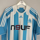 Shop 2007/08 MARSEILLE VALBUENA #28 HOME SHIRT (L) ADIDAS, classic football shirts, vintage football shirts & retro soccer jerseys at Cult Kits