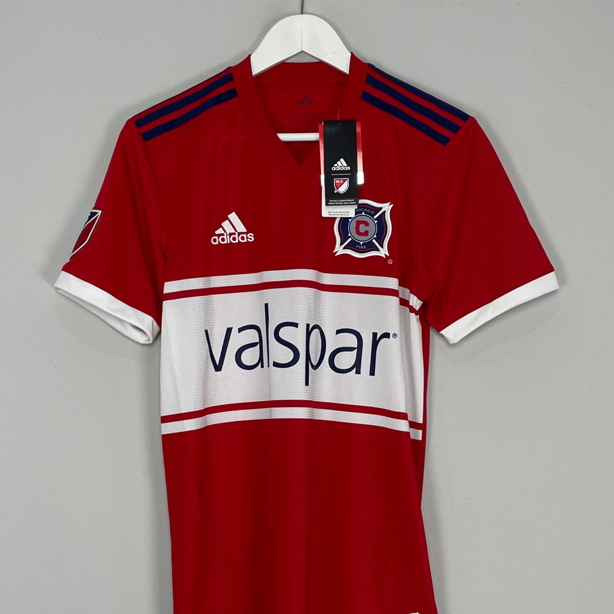 Shop 2018/19 CHICAGO FIRE *BNWT* HOME SHIRT (S) ADIDAS, classic football shirts, vintage football shirts & retro soccer jerseys at Cult Kits