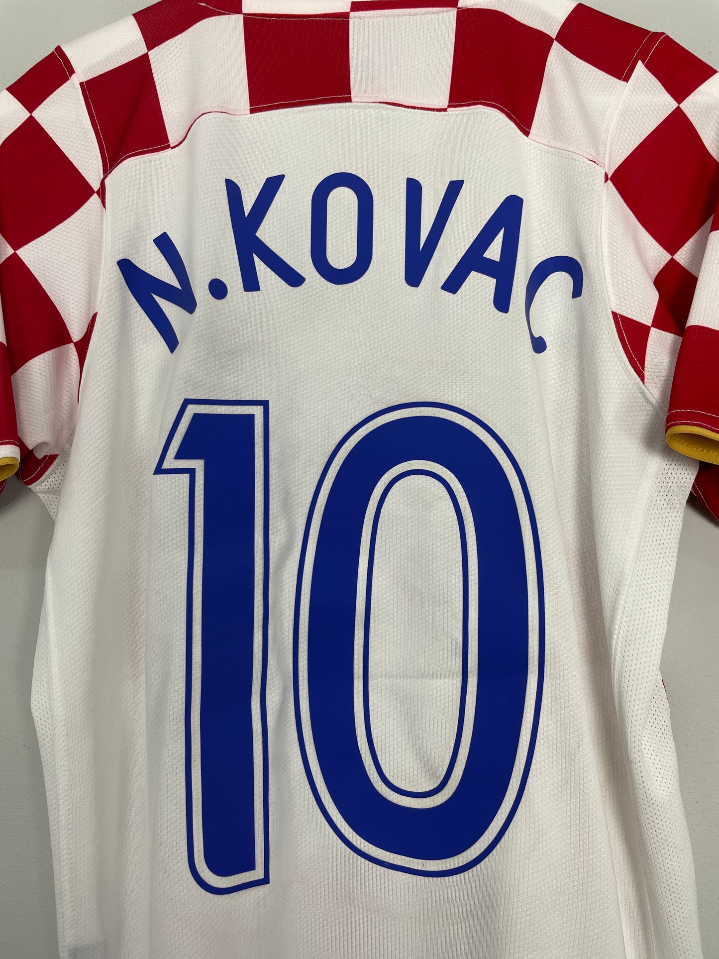 2006/07 CROATIA N.KOVAK #10 HOME SHIRT (S) NIKE