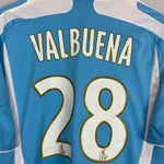 Shop 2007/08 MARSEILLE VALBUENA #28 HOME SHIRT (L) ADIDAS, classic football shirts, vintage football shirts & retro soccer jerseys at Cult Kits