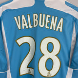 Shop 2007/08 MARSEILLE VALBUENA #28 HOME SHIRT (L) ADIDAS, classic football shirts, vintage football shirts & retro soccer jerseys at Cult Kits
