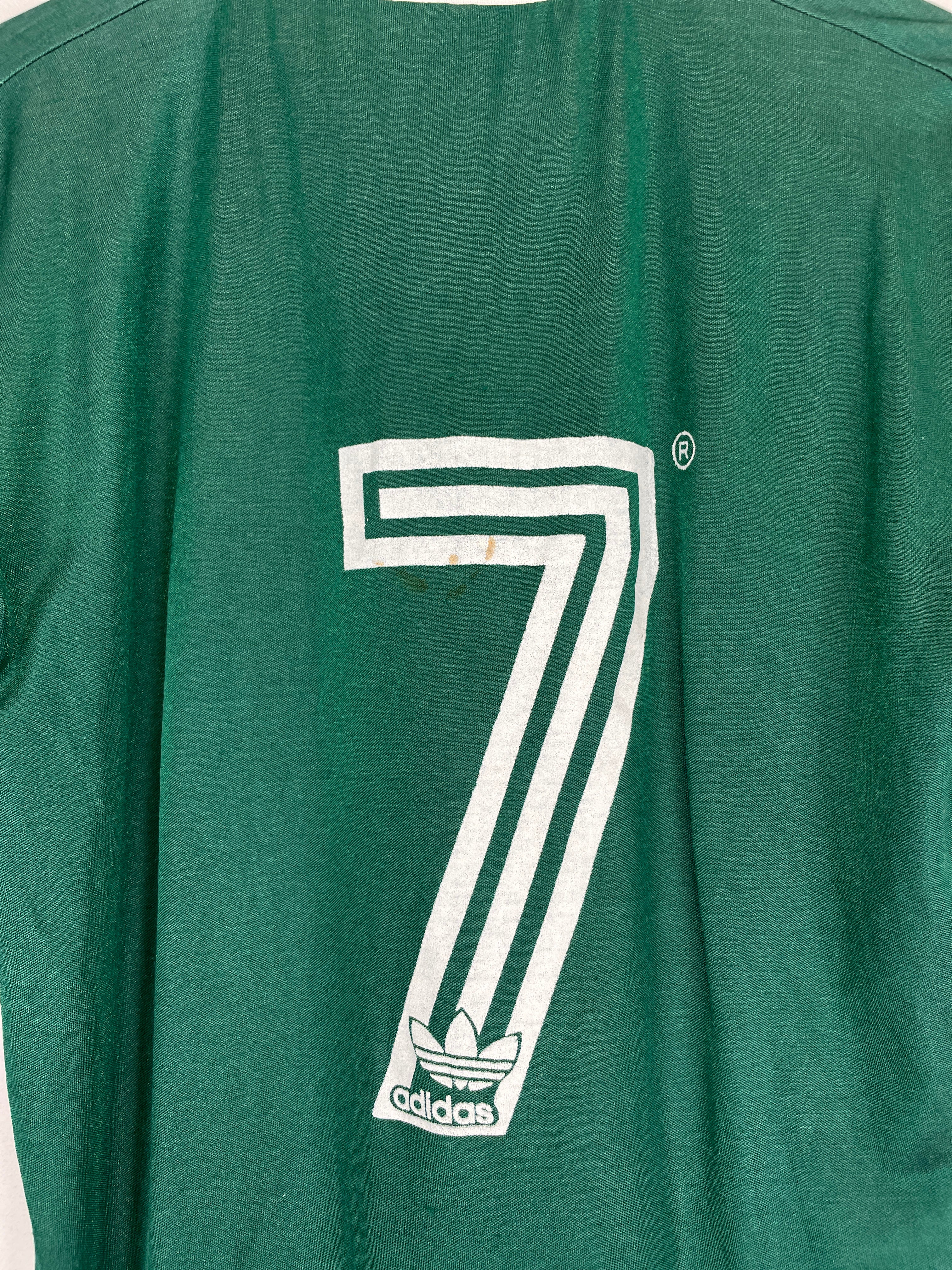 Shop 1985/87 PALMEIRAS #7 HOME SHIRT (M) ADIDAS, classic football shirts, vintage football shirts & retro soccer jerseys at Cult Kits