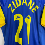 Shop 1997/98 JUVENTUS ZIDANE #21 *BNWT* THIRD SHIRT (M) KAPPA, classic football shirts, vintage football shirts & retro soccer jerseys at Cult Kits