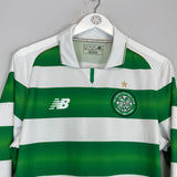 2015/16 CELTIC L/S HOME SHIRT (M) NEW BALANCE