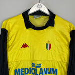 Shop 1989/90 AC MILAN GK SHIRT (S) KAPPA, classic football shirts, vintage football shirts & retro soccer jerseys at Cult Kits