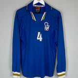 1996/97 ITALY L/S *PLAYER ISSUE* HOME SHIRT (L) NIKE