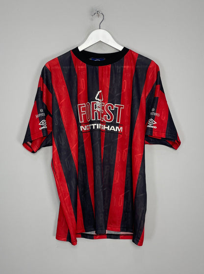 1992/94 NOTTINGHAM FOREST TRAINING SHIRT (XL) UMBRO